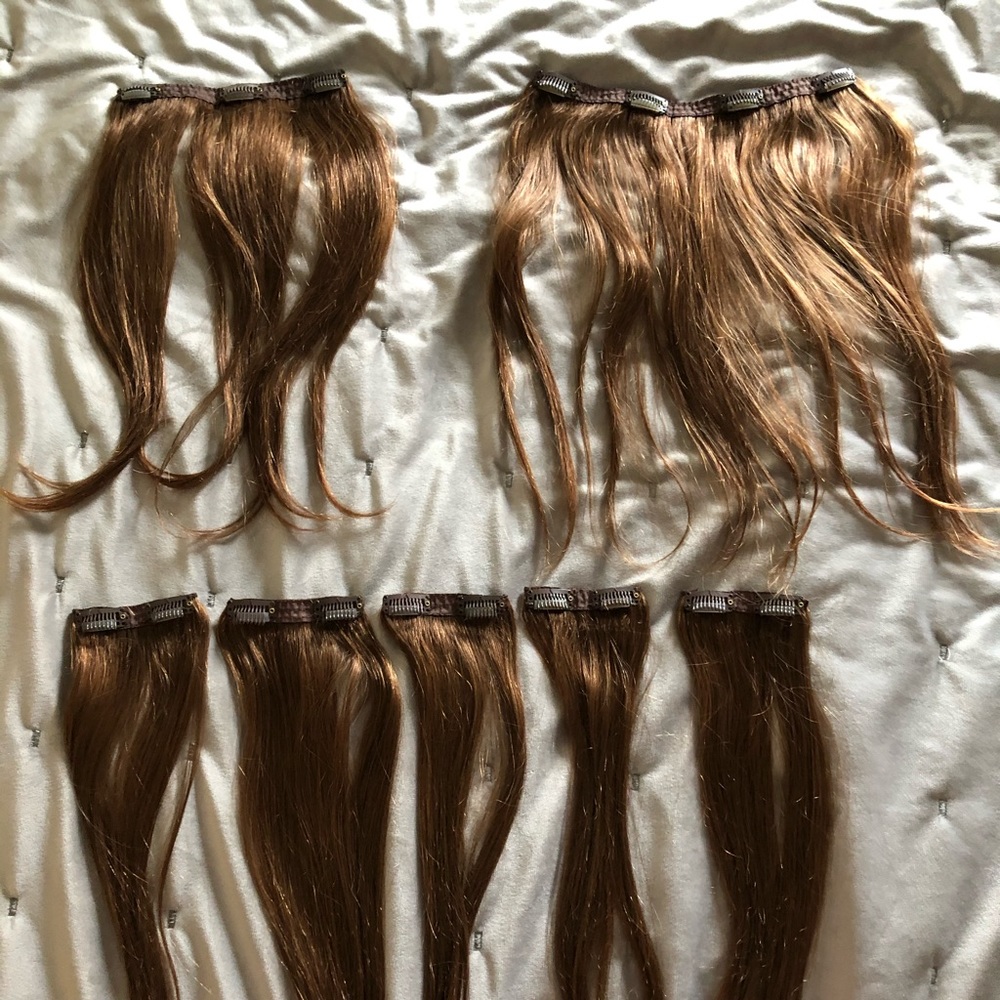 Never Used SOHO Style remy hair extensions